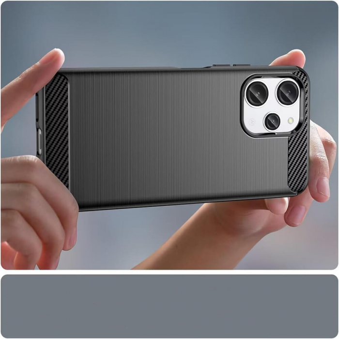 Husa Techsuit Carbon Silicone Xiaomi Redmi 13 / Poco M6 4G [5]