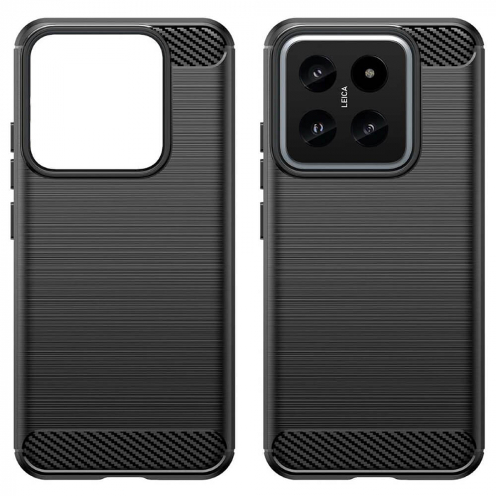 Husa Techsuit carbon silicone Xiaomi Redmi 14 [3]