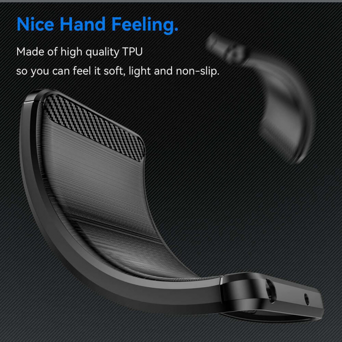 Husa Techsuit carbon silicone Xiaomi Redmi 14 [5]