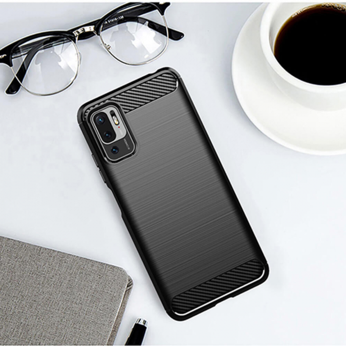 Husa Xiaomi Redmi Note 10 5G / Poco M3 Pro 5G Techsuit carbon [5]