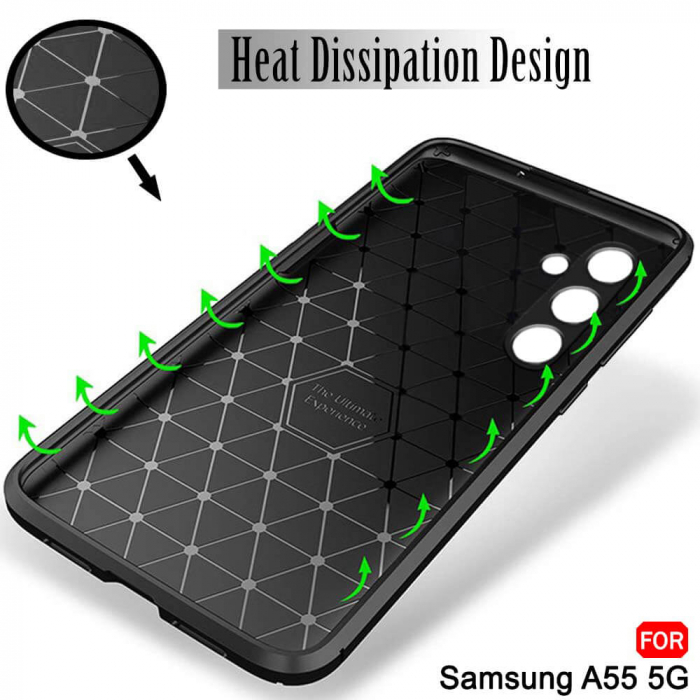 Husa Techsuit carbonfiber Samsung Galaxy A15 4G / 5G [4]
