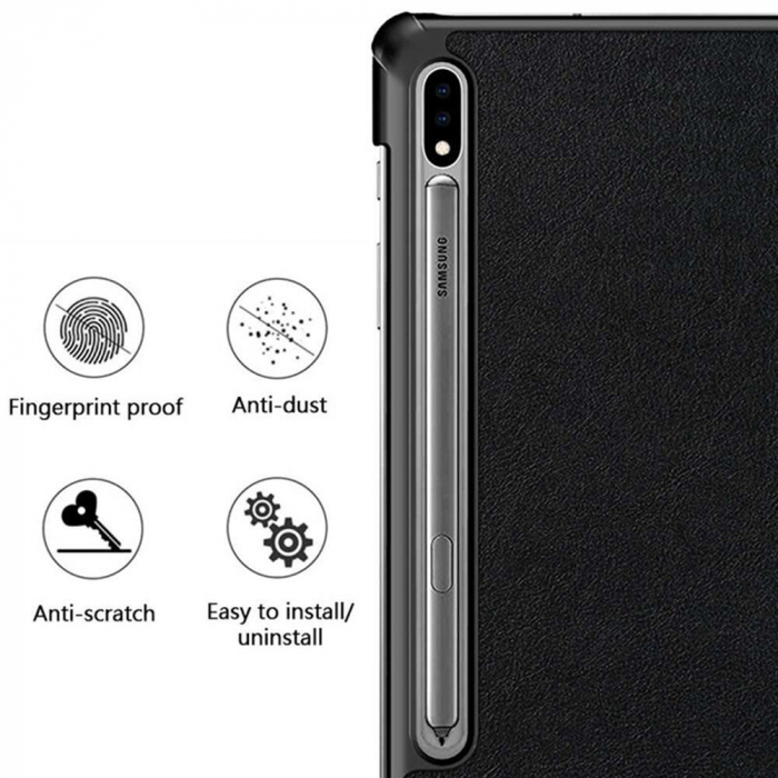 Husa Techsuit Foldpro Samsung Galaxy Tab S8 Ultra / S9 Ultra / S10 Ultra 14.6 inch X900 / X906 / X910 / X916B / X920 / X926B negru [3]