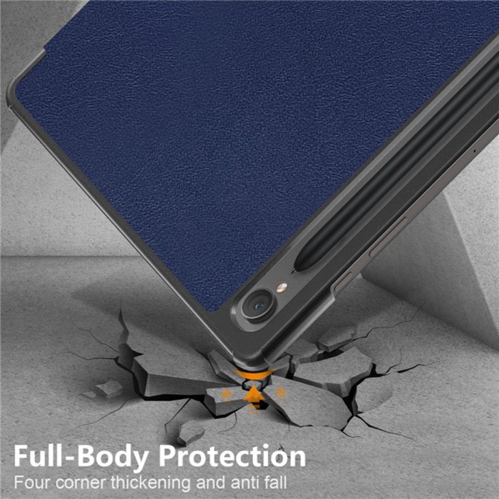Husa Techsuit Foldpro Samsung Galaxy Tab S9 Plus X810 / X816B / S9 FE Plus X610 / X616B / S10 Plus X820 12.4 inch albastru [5]
