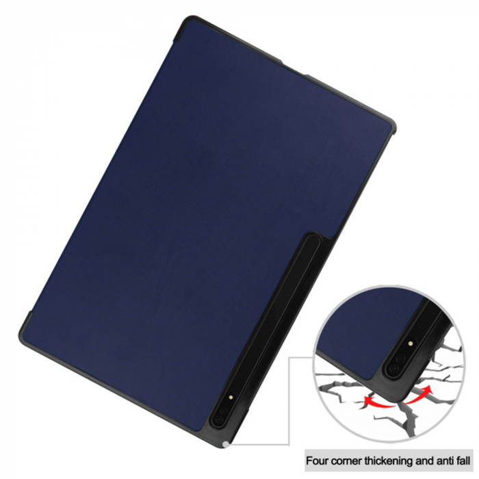 Husa Techsuit Foldpro Samsung Galaxy Tab S8 Ultra / S9 Ultra / S10 Ultra 14.6 inch X900 / X906 / X910 / X916B / X920 / X926B albastru [2]