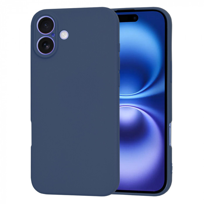Husa Techsuit SoftFlex Iphone 16 albastru [2]