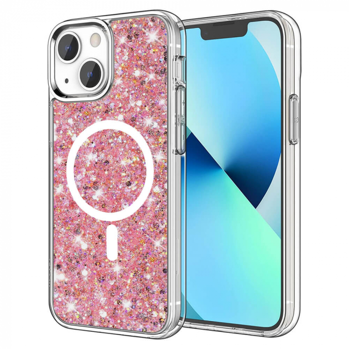 Husa Iphone 13 / 14 Techsuit Sparkly Glitter magsafe [4]