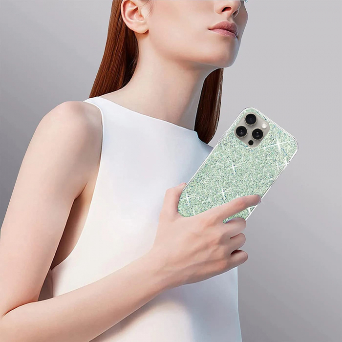 Husa Samsung Galaxy A26 5G Techsuit Sparkly Glitter roz [2]