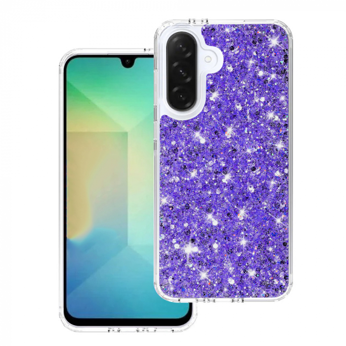 Husa Techsuit Sparkly Glitter Samsung Galaxy A26 5G mov [1]