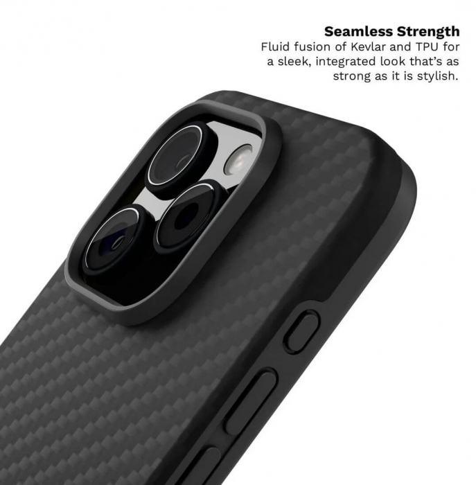 Husa Vetter Aramida Hybrid iPhone 15 Pro Max Clip-On MagSafe Compatible slim series [5]