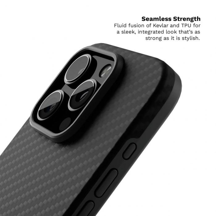 Husa Vetter Aramida Hybrid iPhone 16 Pro Clip-On MagSafe Compatible slim series [5]