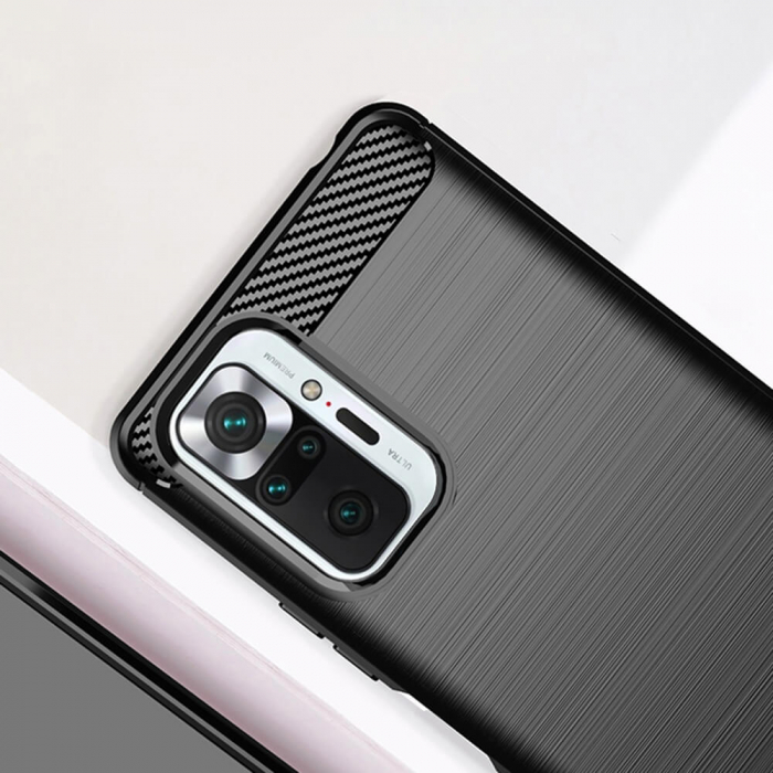 Husa Xiaomi Redmi Note 10 Pro / Note 10 Pro Max Techsuit Carbon [4]