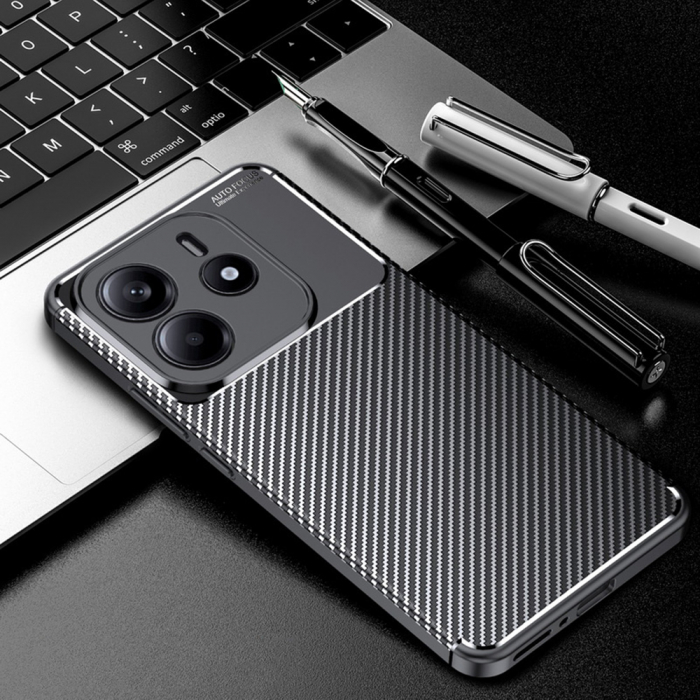 Husa Carbonfibre Techsuit Xiaomi Redmi Note 14 5G [4]