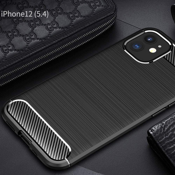 Husa Iphone 12 mini Techsuit carbon [2]