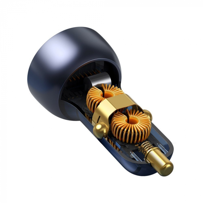 Incarcator auto Baseus power delivery 65w type c CCKX-C0G [2]