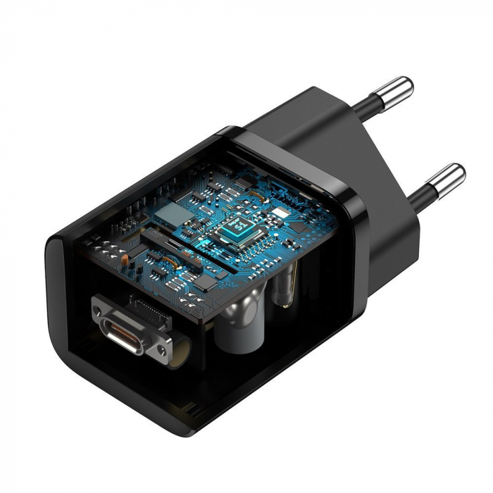 Incarcator retea Baseus Super Si USB-C 25W 3A cablu type c type cTZCCSUP-L01 [7]