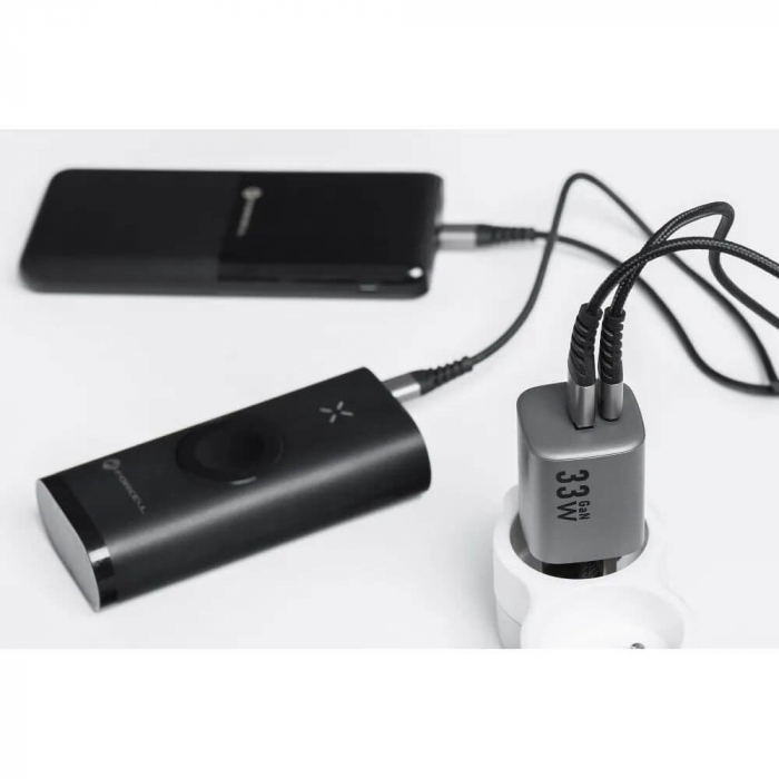 Incarcator retea Forcell F-energy GaN VT-31 usb / type c 33w [8]