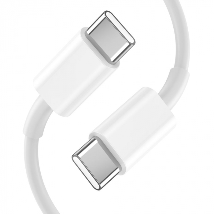 Incarcator Tech-Protect C20w mini alb type c/ usb + cablu type c [3]