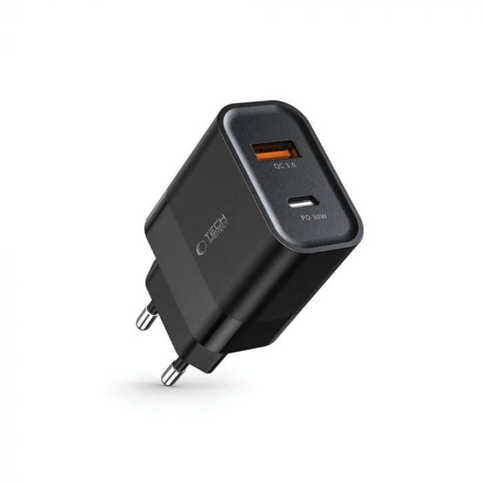 Incarcator Tech-Protect C30w alb  usb/type c [1]