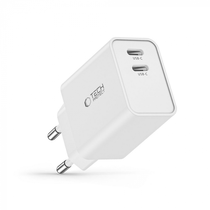 Incarcator Tech-Protect C35w alb [3]