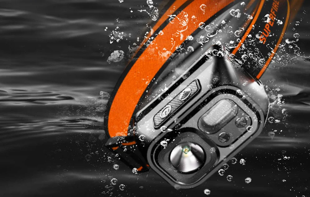 Lanternă frontală Superfire HL23 – 220 lm, USB-C, powerbank [3]
