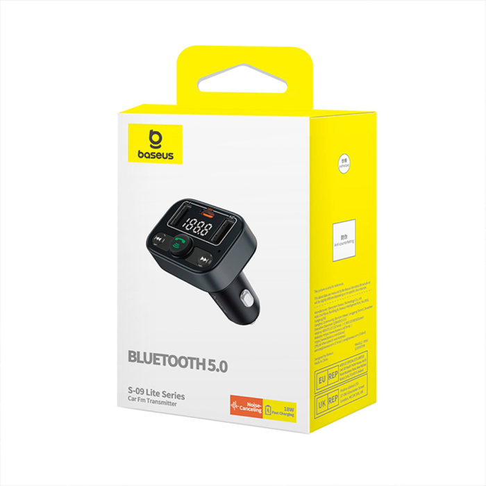 Modulator FM Bluetooth Baseus S-09 Lite [7]