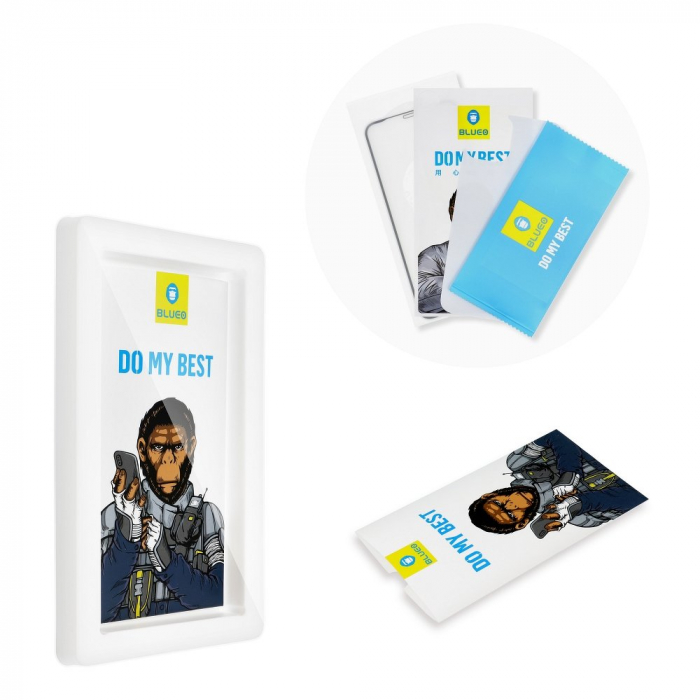 Folie 5D Mr. Monkey Glass IPhone 12 Pro Max Strong Privacy [2]