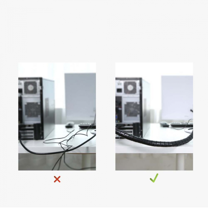 Organizator cablu Ugreen 3m [7]