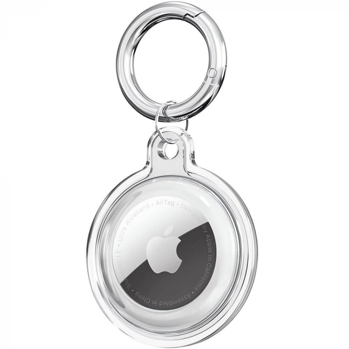 Pachet huse Airtag Tech-Protect Icon transparent 4 buc [2]