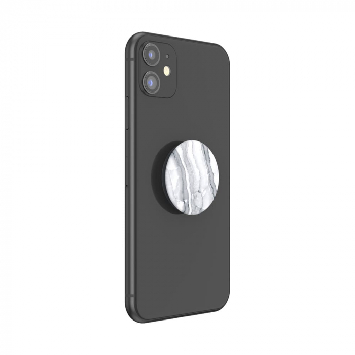 Popsockets suport stand adeziv universal White Granite [6]