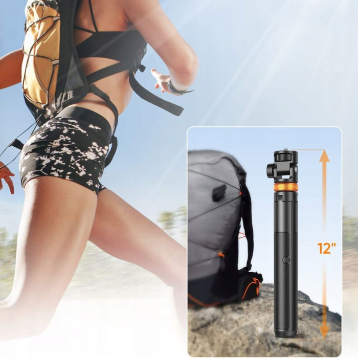 Selfie Stick Wireless Cu Trepied Si Telecomanda L03S [6]