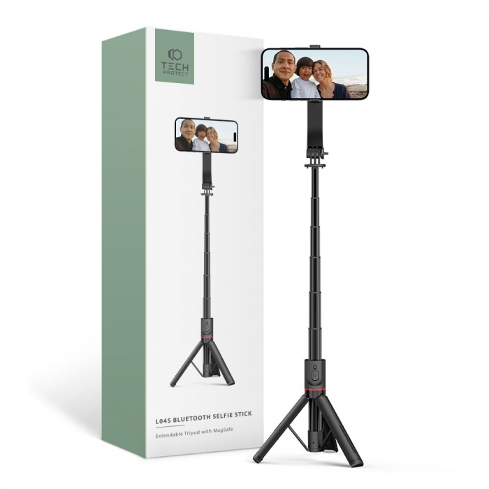 Selfie stick Tech-Protect L04s wireless cu trepied [6]