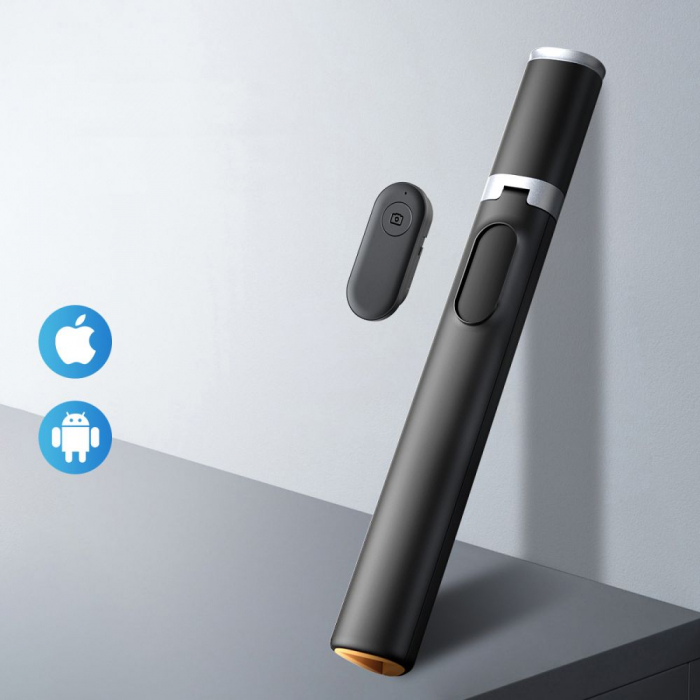 Selfie stick wireless cu trepied si telecomanda Tech-Protect L08S [5]