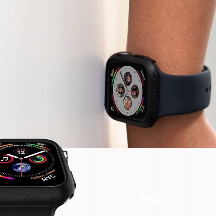 Husa Protectie Apple Watch 44mm Spigen Thin Fit [3]