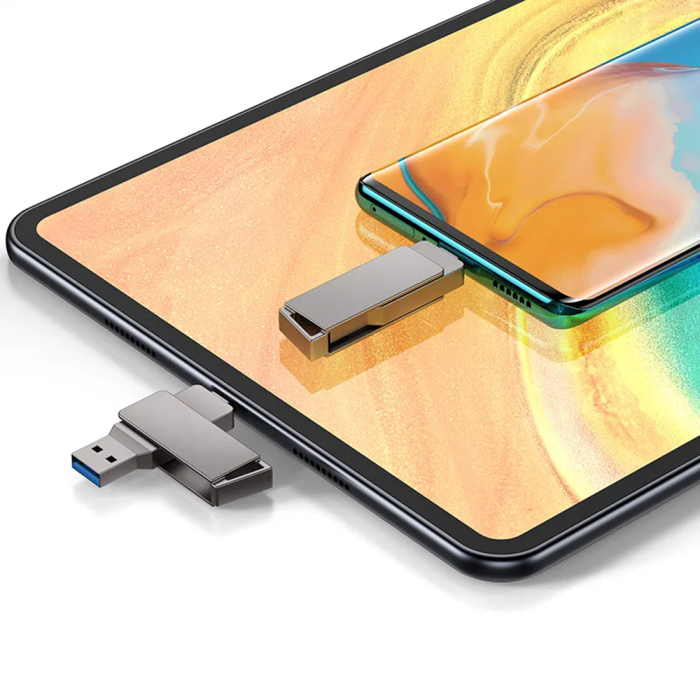 Stick de memorie 32GB Techsuit THSM19 Dual-Interface USB 3.0, Type-C [2]