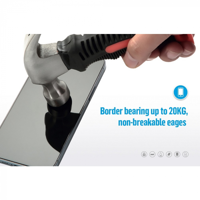 Folie Mr. Monkey Glass IPhone 13 / 13 Pro / 14 / 16e Strong Privacy [3]