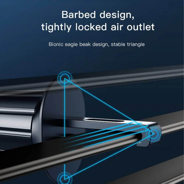 Suport auto Forcell F-grip GuardianAV prindere ventilatie [7]
