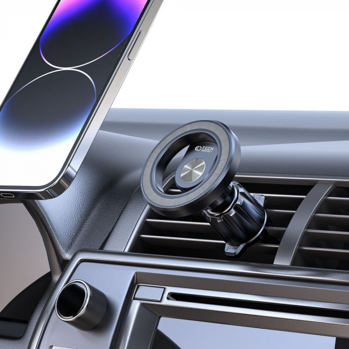 Suport auto Magsafe magnetic grila ventilatieTech-Protect N53 [4]