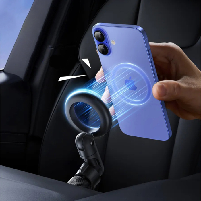 Suport auto Ugreen - Car Holder LP923 (65185) - Magnetic Grip, for Air Vent, 360° Rotation, Secure Hold, Interference Free - Black [6]