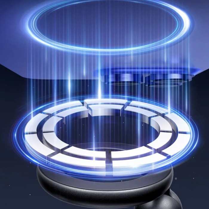 Suport auto Ugreen - Car Holder LP923 (65185) - Magnetic Grip, for Air Vent, 360° Rotation, Secure Hold, Interference Free - Black [3]