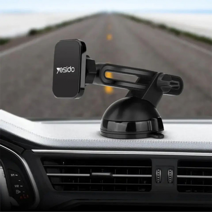 Suport auto Yesido magnetic brat extensibil bord sau geam C39 [3]