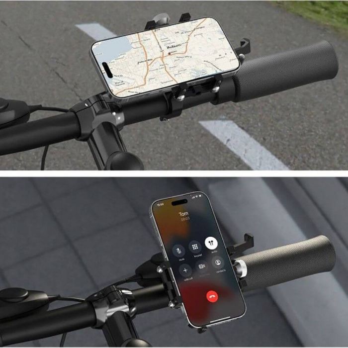 Suport Universal pentru Bicicletă și Motocicletă Tech-Protect V1 - Robust și Reglabil [4]