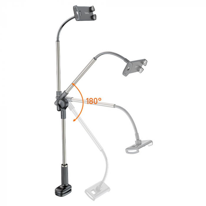 Suport birou pentru telefon, tableta 10.5 inch Hoco PH47 negru [6]