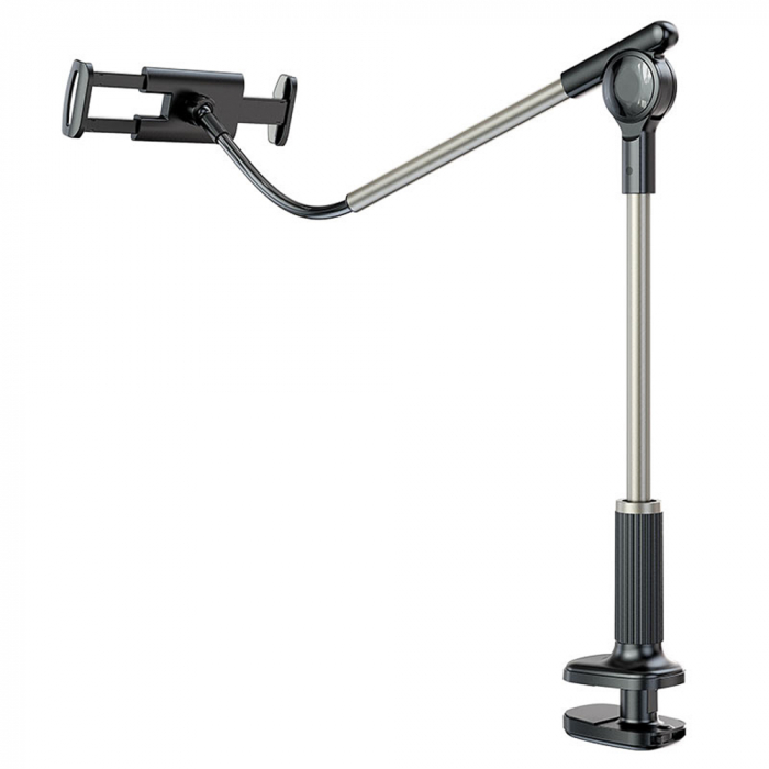 Suport birou pentru telefon, tableta 10.5 inch Hoco PH47 negru [5]