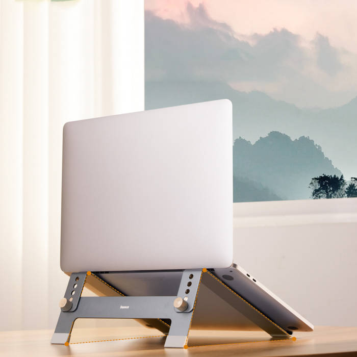Suport laptop Baseus Ultrastable gri [9]
