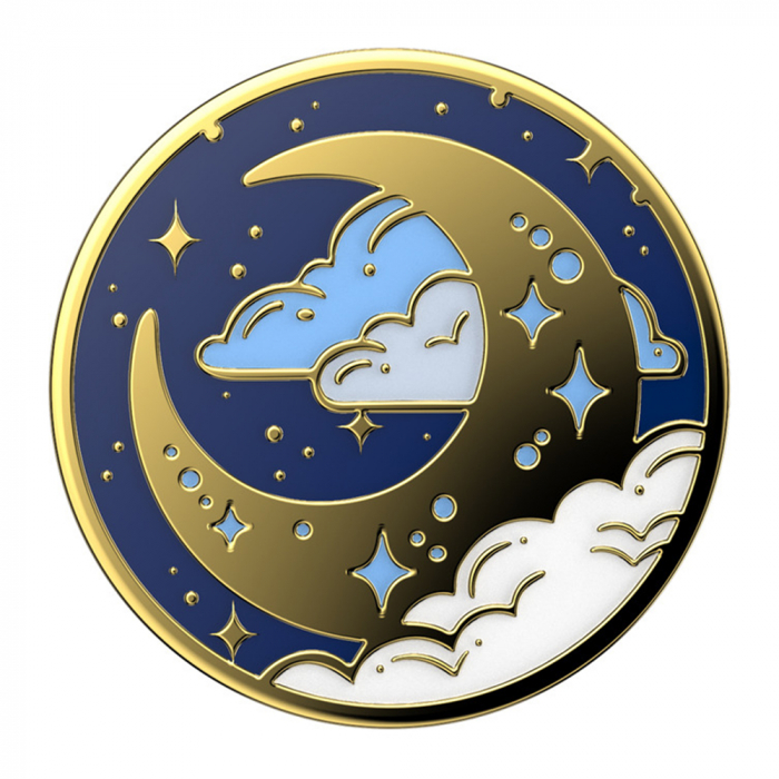 Suport stand adeziv universal Popgrip enamel Fly me to the moon [2]