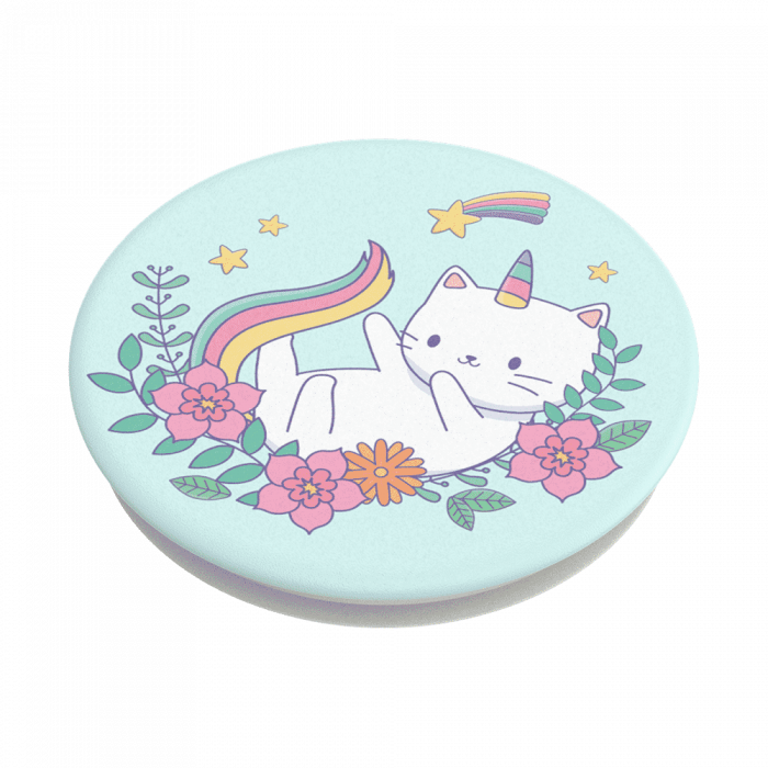 Suport stand adeziv universal Popsockets Rainbowcorn Cat [2]