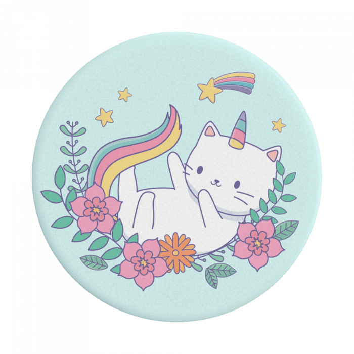 Suport stand adeziv universal Popsockets Rainbowcorn Cat [7]