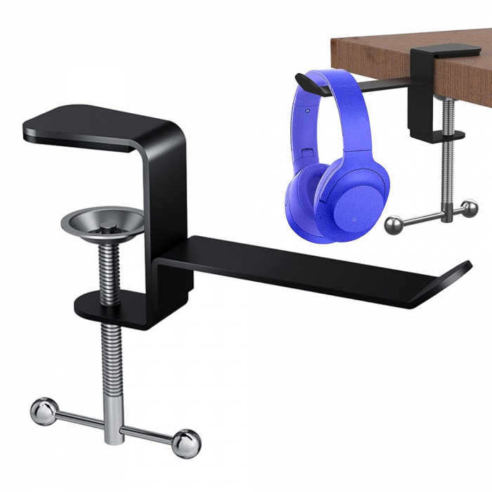 Suport Techsuit de birou DH1 geanta/casti negru [2]