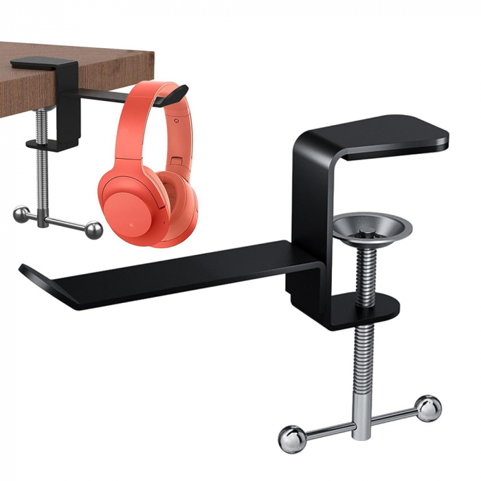 Suport Techsuit de birou DH1 geanta/casti negru [3]