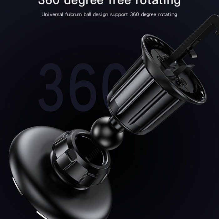 Suport telefon Yesido (C156) - Magnetic Grip for Air Vent - Black [5]